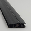 Уплотнительный ПВХ профиль для стекла 6мм PVC14-ML622BL
